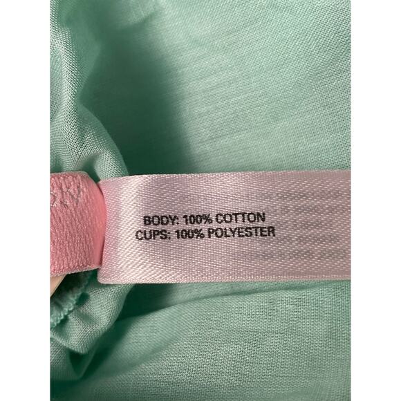 Victoria's Secret Angels Mint Green Cotton Teddy and Matching Panties Size Small - Picture 8 of 8